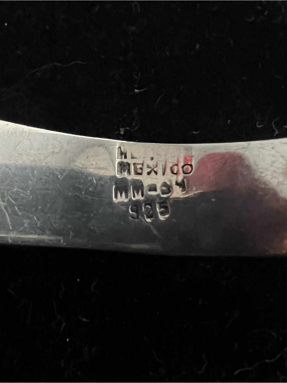 TAXCO 925 Sterling silver vintage bracelet,
Thick and HEAVY - Picture 6 of 9
